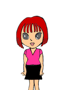 Gif animé ange femme